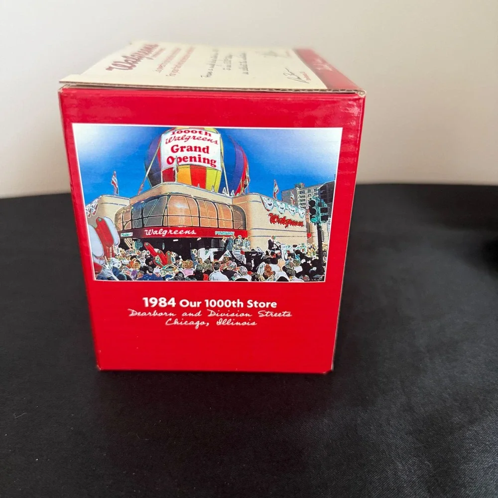 Walgreens 5,000th Store Commemorative Mug 2005 Richmond VA w/‎ Box COA